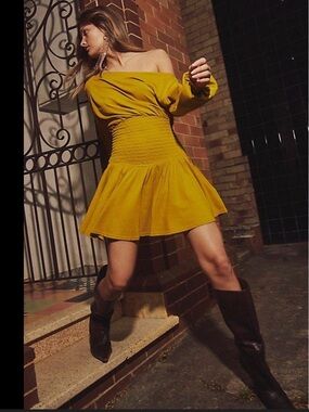 Free people scorching hot mini dress